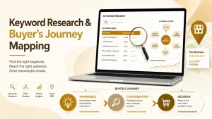 What Is Your Process for Conducting Keyword Research, and How Do You Map Keywords to the Buyer’s Journey?
